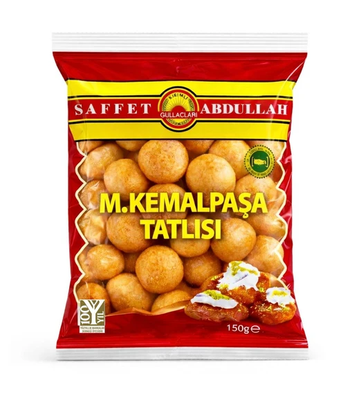Saffet Abdullah Kemalpaşa Tatlısı 150 gr x 4 Paket ürün görseli 1