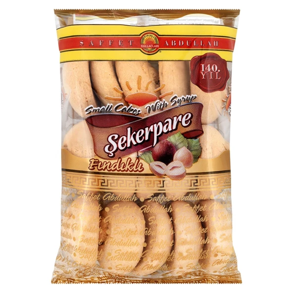 Saffet Abdullah Fındıklı Şekerpare 250 gr ürün görseli 1