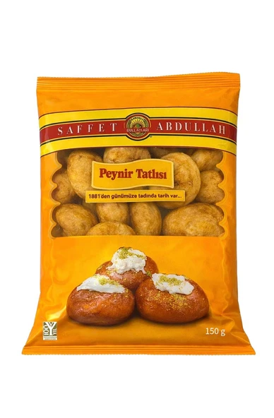 Saffet Abdullah Peynir Tatlısı 150 gr x 2 Paket ürün görseli 1