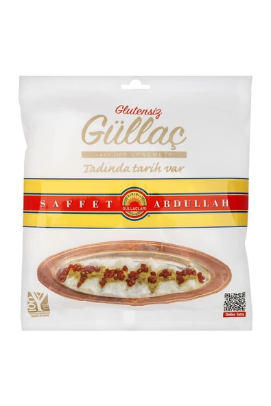 SAFFET ABDULLAH GLUTENSİZ GÜLLAÇ MİNİ AMBALAJ 100 GR x 2 PAKET ürün görseli 1