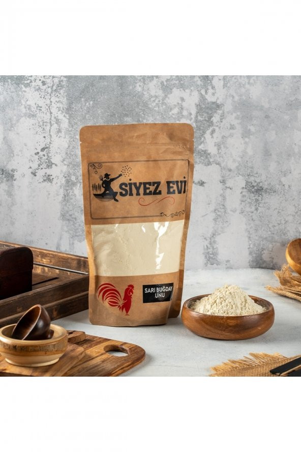 Siyez Evi Sarı Buğday Unu 500 gr ürün görseli 1