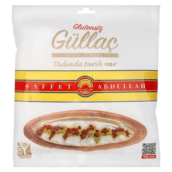 Saffet Abdullah Glutensiz Mini Güllaç 100 gr x 5 Paket ürün görseli 1