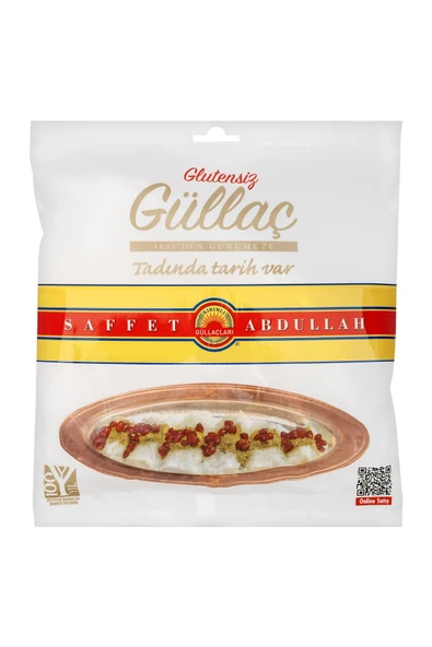 SAFFET ABDULLAH GLUTENSİZ GÜLLAÇ MİNİ AMBALAJ 100 GR x 5 PAKET ürün görseli 1