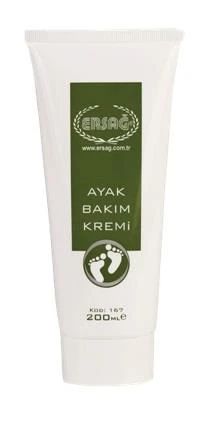 Ersağ Ayak Bakım Kremi 200 ML - Resim 2