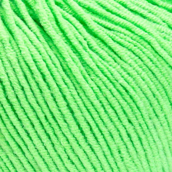 Yarnart Jeans 60 / Neon Yeşil - Resim 6