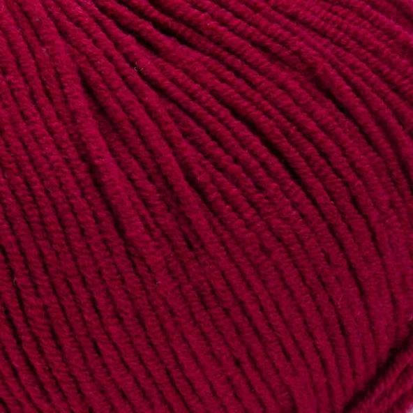 Yarnart Jeans 66 / Bordo - Resim 6