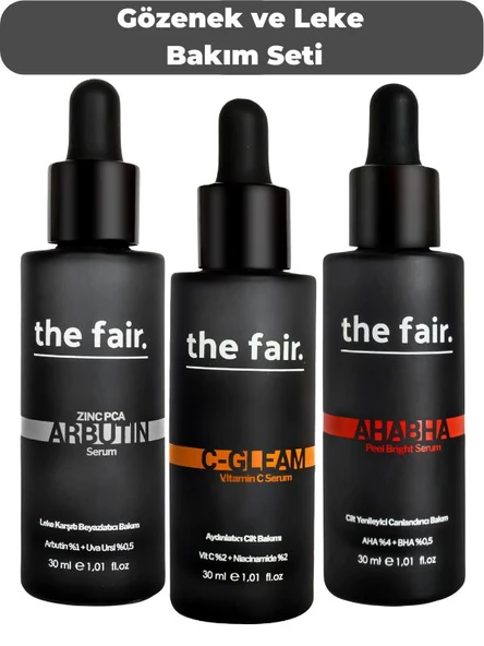 the fair. Gözenek ve Leke Bakım Seti ürün görseli 1