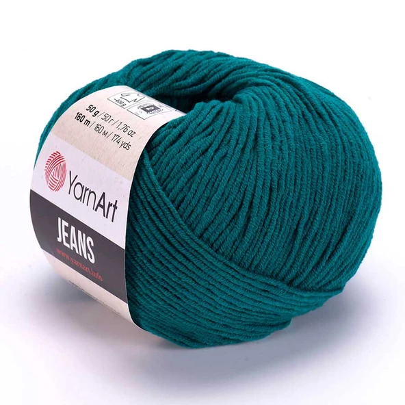 Yarnart Jeans 63 / Zümrüt Yeşili ürün görseli 1
