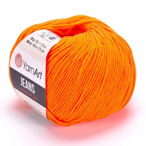 Yarnart Jeans 77 / Neon Turuncu ürün görseli 1