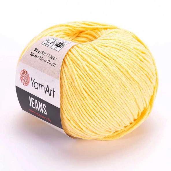 Yarnart Jeans 88 / Soft Sarı - Resim 7