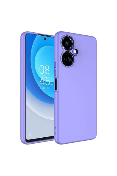 Tecno Camon 19 Pro Kılıf Lansman Tasarım İç Yüzeyi Kadife Silikon ürün görseli 1