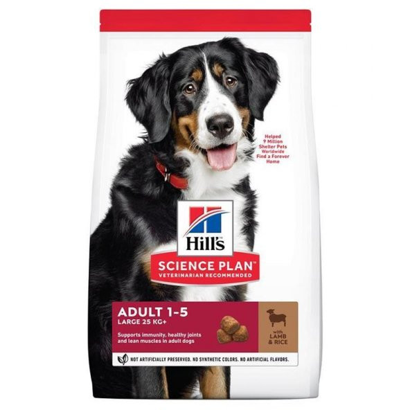Hills Lamb Rice Kuzu Etli Büyük Irk Yetiskin Köpek Maması 14 Kg ürün görseli 1