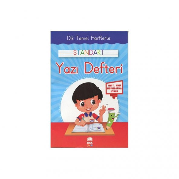 Ema Kitap Dik Temel Harflerle Standart Güzel Yazı Defteri 17*24 ürün görseli 1