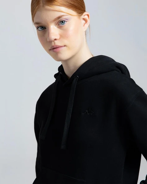 Kappa 361M4BW005 Authentic Kei Kadın Sweatshirt - Resim 3