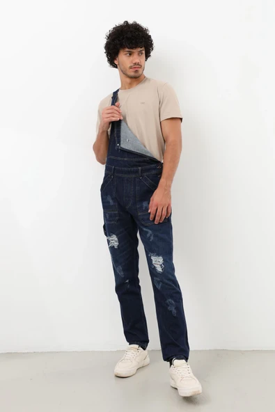 Erkek Jean Tulum Pantolon Rins - Resim 4