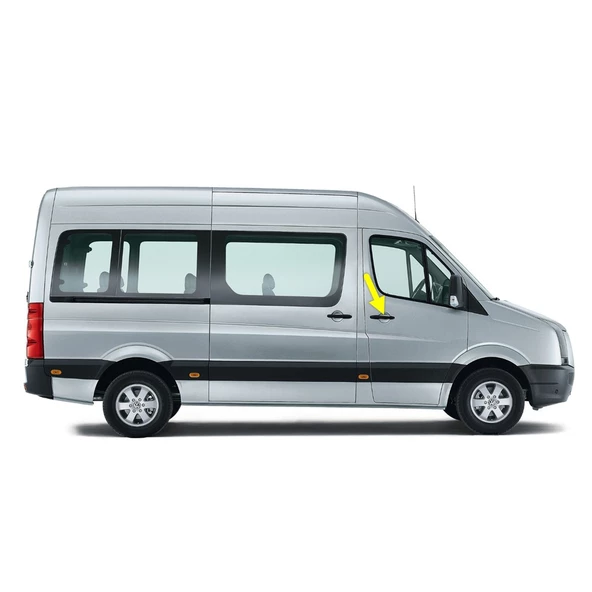 VW Crafter 2006-2016 Sağ Ön Kapı Dış Açma Kolu 2E0837205C ürün görseli 1