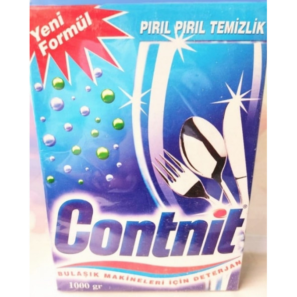CONTNİT BULAŞIK MAKİNESİ DETERJANI KOLİ 1000 GR 8 ADET ürün görseli 1