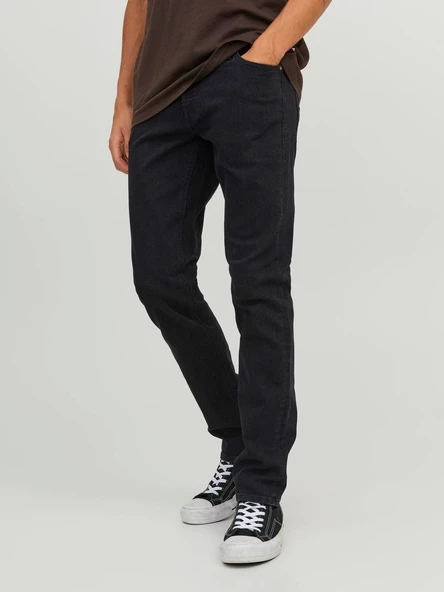 JACK JONES Glenn Model Erkek Siyah Renk Kot Pantolon 12246949 ürün görseli 1