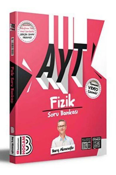 AYT 2023 FİZİK VİDEO DESTEKLİ SORU BANKASI  BENİM HOCAM ürün görseli 1