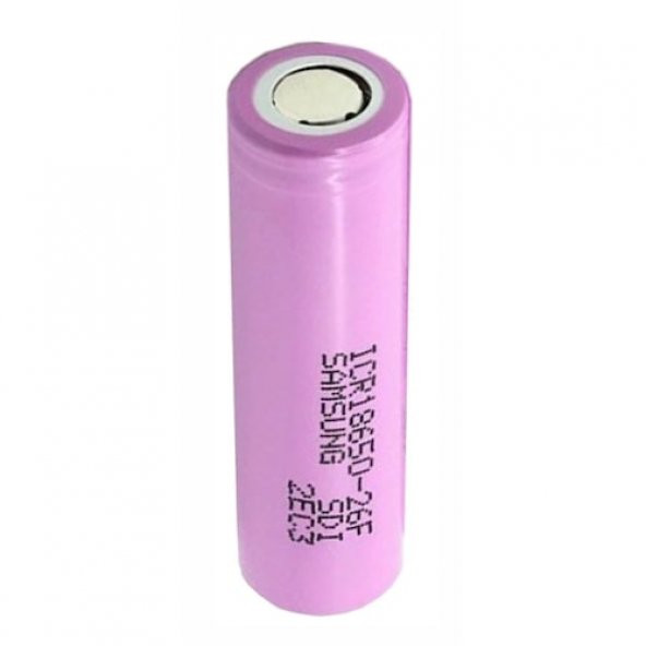 Samsung 18650 2600Mah Icr 26F Pil ürün görseli 1