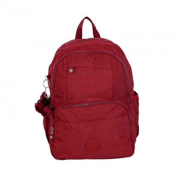 Kenyon Cox 8826 Bordo Unisex Klinkır Kumaş Sırt Çantası ürün görseli 1