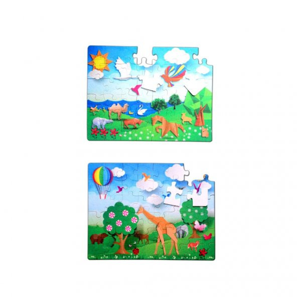 Origami 5+ Keçe Yapboz - 5 Yaş Puzzle T018 ürün görseli 1