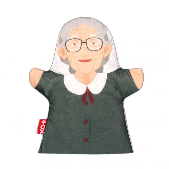 Anneanne Aile Bireyleri Keçe El Kukla T335 ürün görseli 1