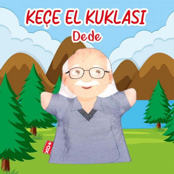 Dede Aile Bireyleri Keçe El Kukla T337 - Resim 2