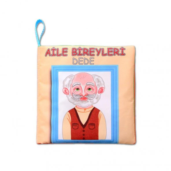 Aile Bireyleri Sessiz Kumaş Kitap T109 - Bez Kitap ürün görseli 1
