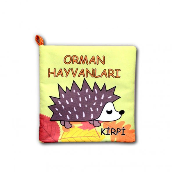 Orman Hayvanları Kumaş Sessiz Kitap T055 - Bez Kitap ürün görseli 1