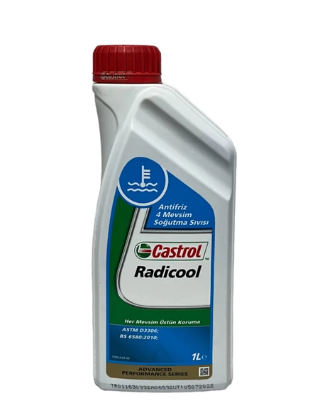 Castrol Radicool 4 Mevsimlik Mavi Antifriz 1 Litre 2 Adet ürün görseli 1