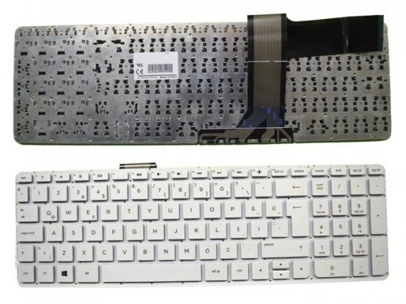 Hp Pavilion 15-P106NT Klavye Beyaz - Resim 2