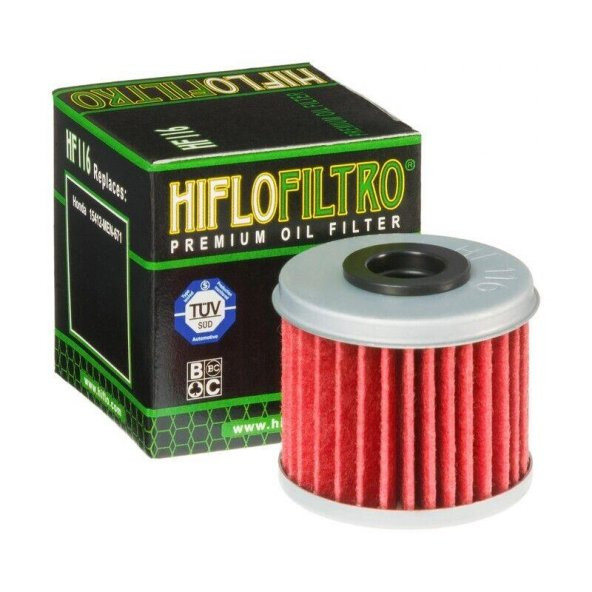 Hiflo Hf116 2004-2023 Honda CRF 450 R Uyumlu Yağ Filtresi ürün görseli 1