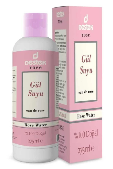 Destek Gül Suyu 275 ml (100 Doğal) ürün görseli 1