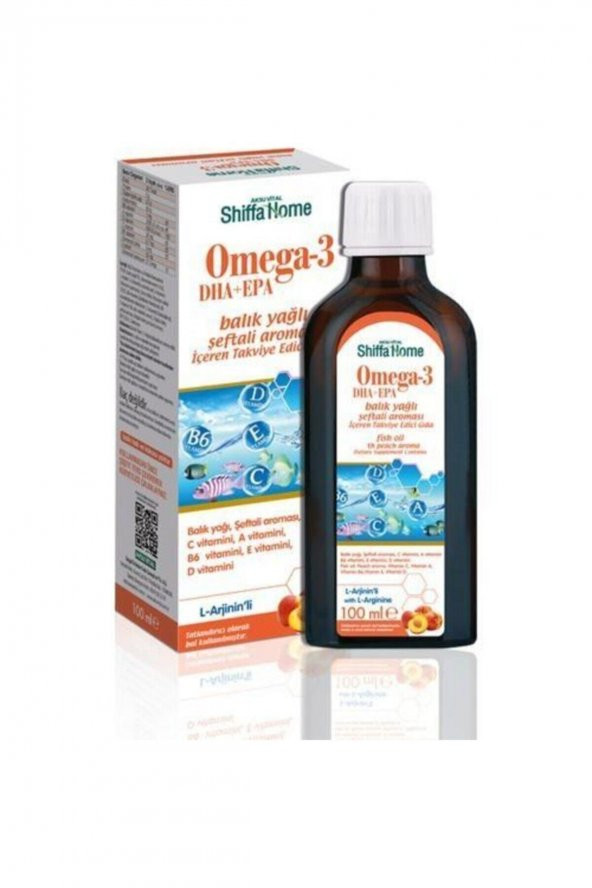 Aksu Vital Shiffa Home Omega-3 Epa+dha Balık Yağı Şeftali Aromalı ürün görseli 1