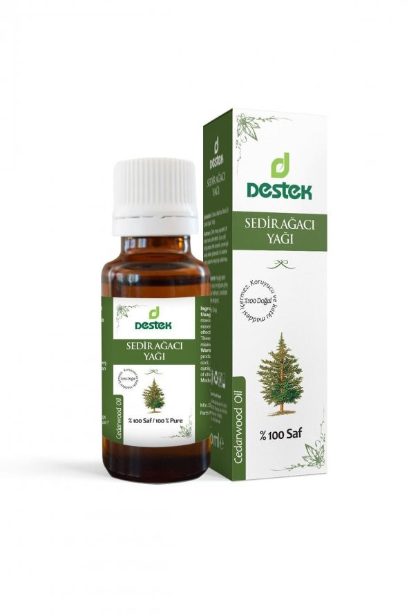 Destek Sedir Ağacı Yağı (distile) 20 Ml ürün görseli 1