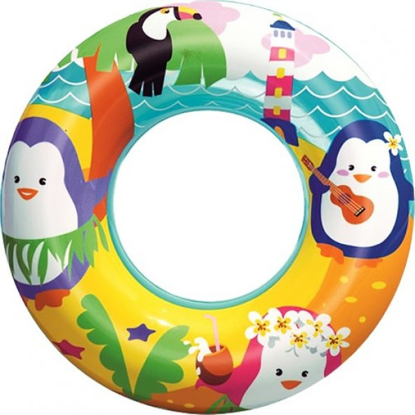 Bestway 3-6 Yaş Penguen Desenli Simit 51CM (Bestway) ürün görseli 1