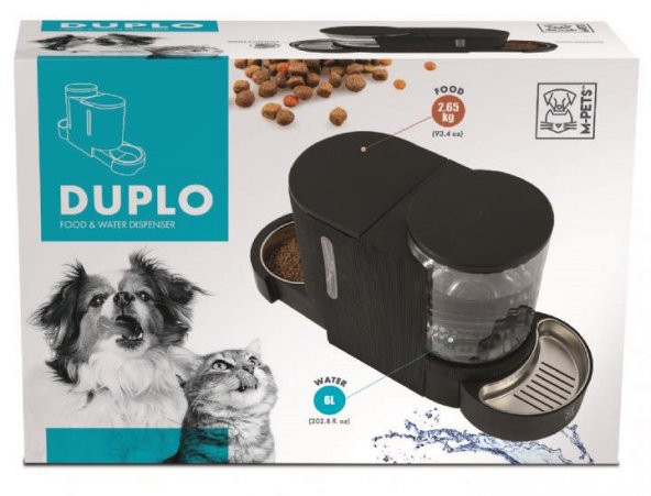 M-PETS DUPLO MAMA ve SU KABI HAZNELİ BLACK 6L/2,65KG ürün görseli 1