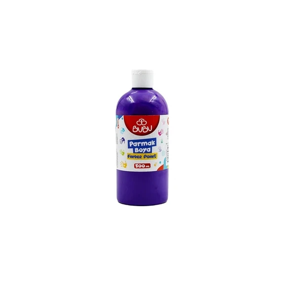 BU-BU PARMAK BOYA 500 GR. MOR ürün görseli 1