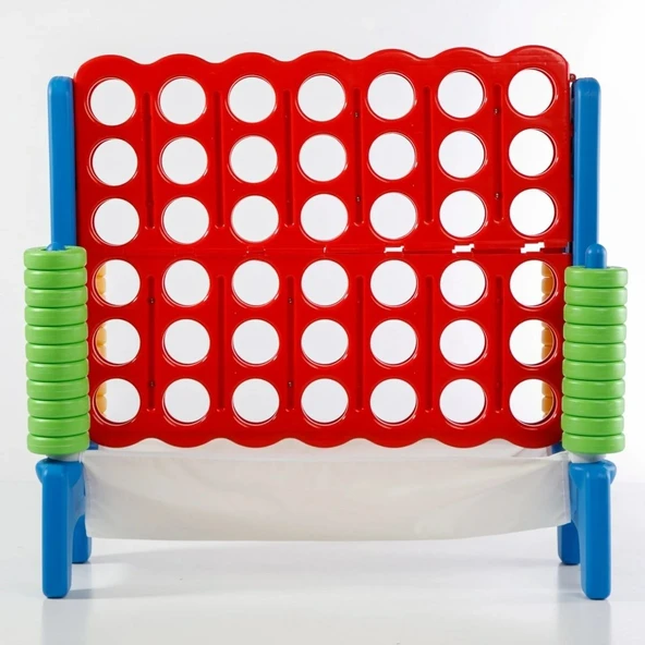 King Kids Hedef 4 Oyunu 92*92*40cm Kırmızı ürün görseli 1