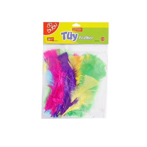 BU-BU TÜY 15CM 20'Lİ ürün görseli 1