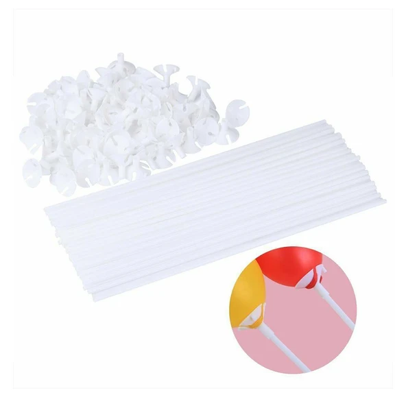 Balon Çubuğu ve Başlık Set 100lü pk. ürün görseli 1