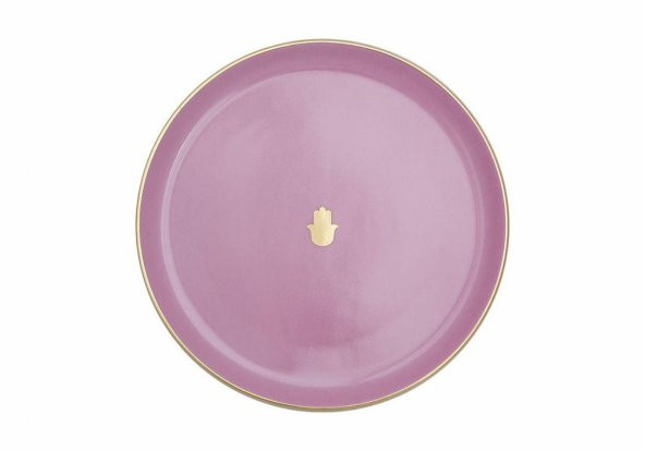 Porland Glamorous Pembe Düz Tabak 20 cm  04A+P021564 ürün görseli 1