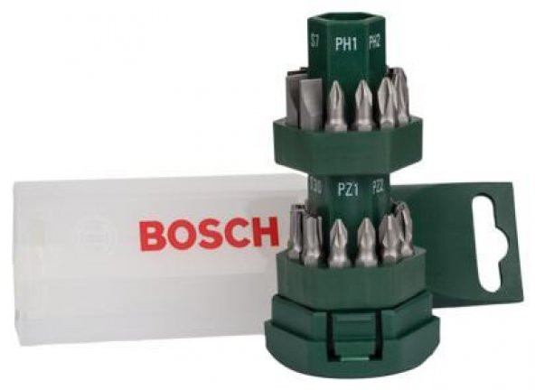 Bosch 25 Parça Vidalama Ucu Seti 2.607.019.503 ürün görseli 1