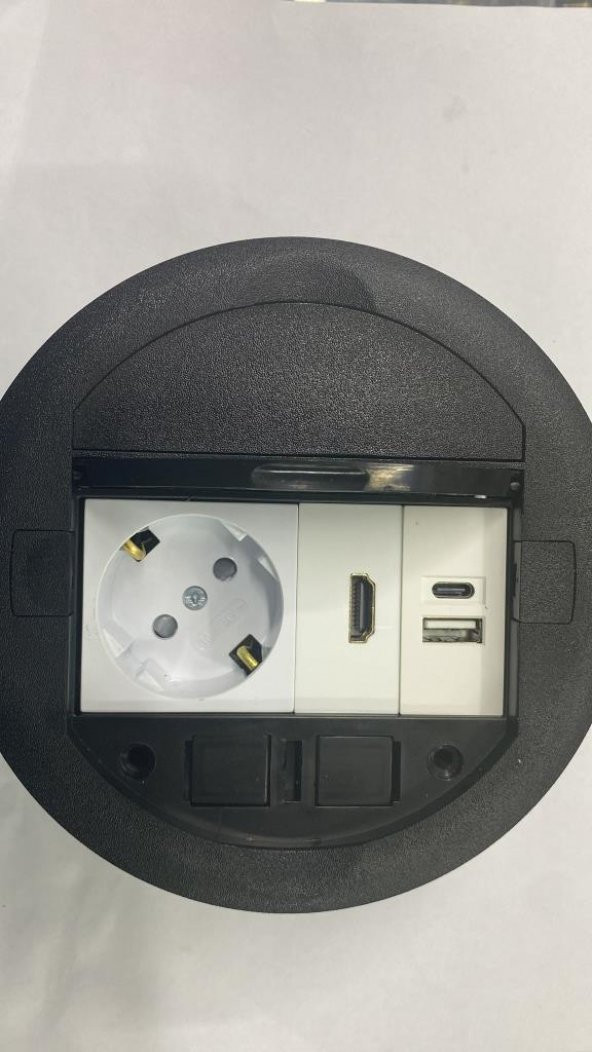 Masa Üstü Priz Typec+Usb Şarj+ Hdmı+ Priz ürün görseli 1