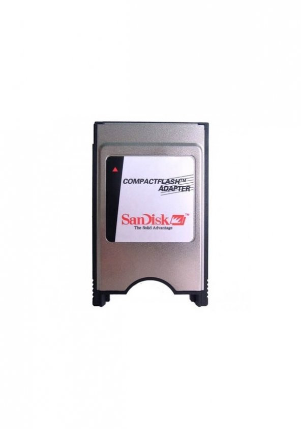 1 GB CF Kart Compact Flash + Pcmcia CF Adaptör ürün görseli 1