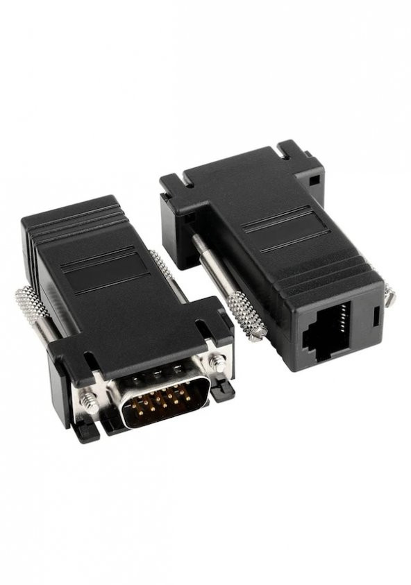 Vga Extender Rj45 To Vga Çevirici Adaptör 2 Adet ürün görseli 1