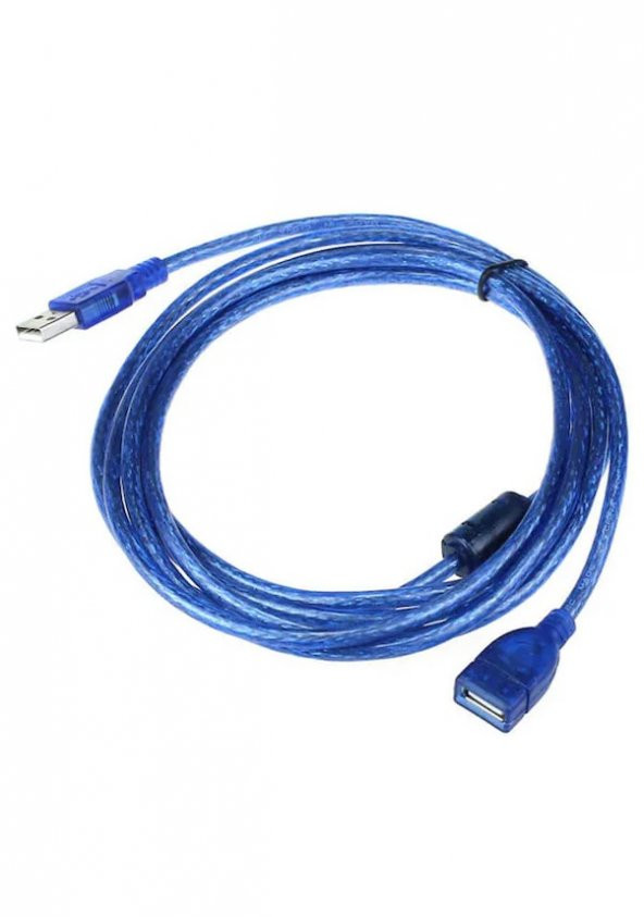 3M Metre Usb Uzatma Kablosu Uzatıcı Dişi Erkek - Gerçek Usb 2.0 ürün görseli 1