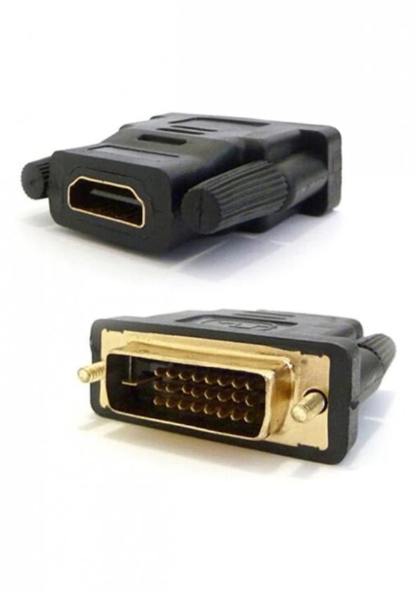 24+1 Dvı Erkek To Hdmı Dişi Çevirici Dvi To Hdmi ürün görseli 1