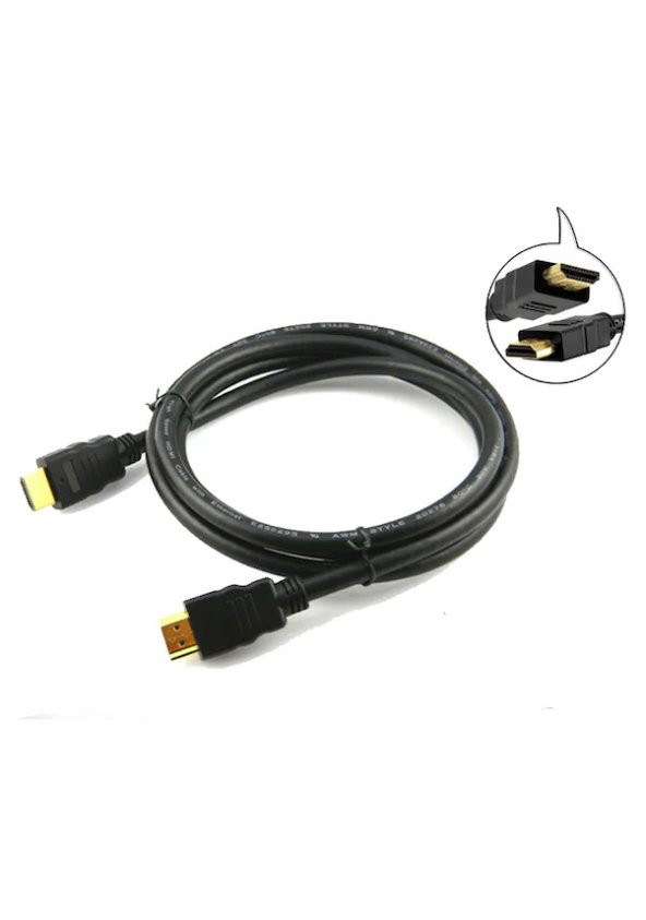 1080P Full HD HDMI 3D Ses Görüntü Kablosu 1.8 M - Resim 4